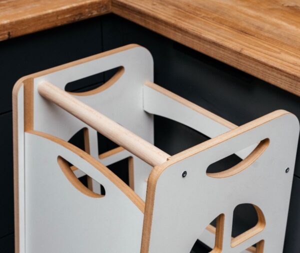 Tower Step | Pomocnik Kuchenny Montessori | Bezpieczny | Kitchen Helper - obrazek 4