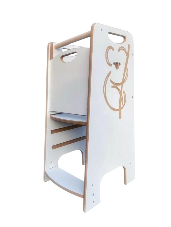 Koala Step | Pomocnik Kuchenny Montessori | Bezpieczny | Kitchen Helper - obrazek 7