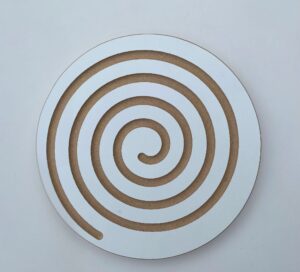 Spiralna tablica grafomotoryczna Montessori
