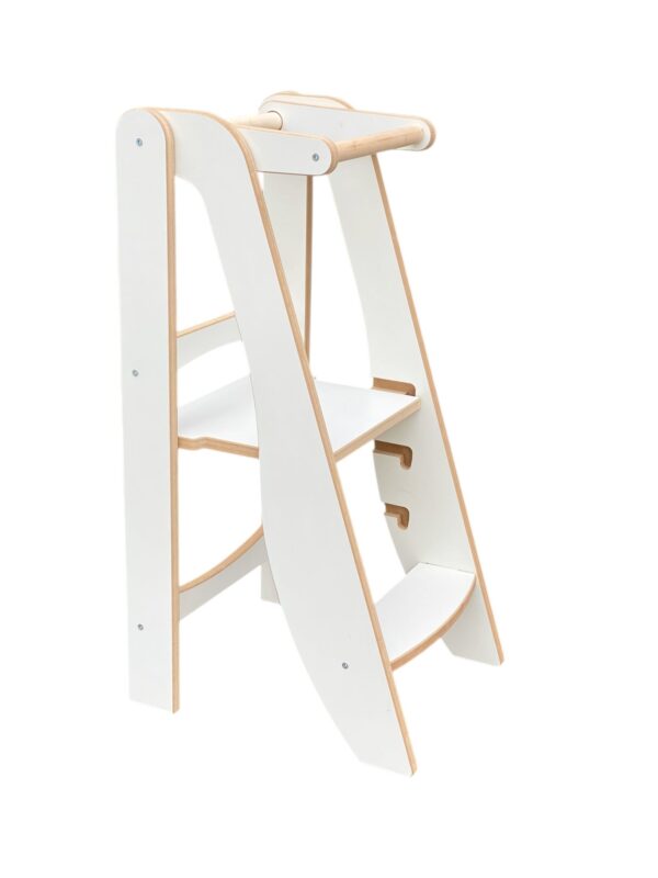 Fold Step | Składany Kitchen Helper Montessori | Pomocnik kuchenny dla dzieci - obrazek 2