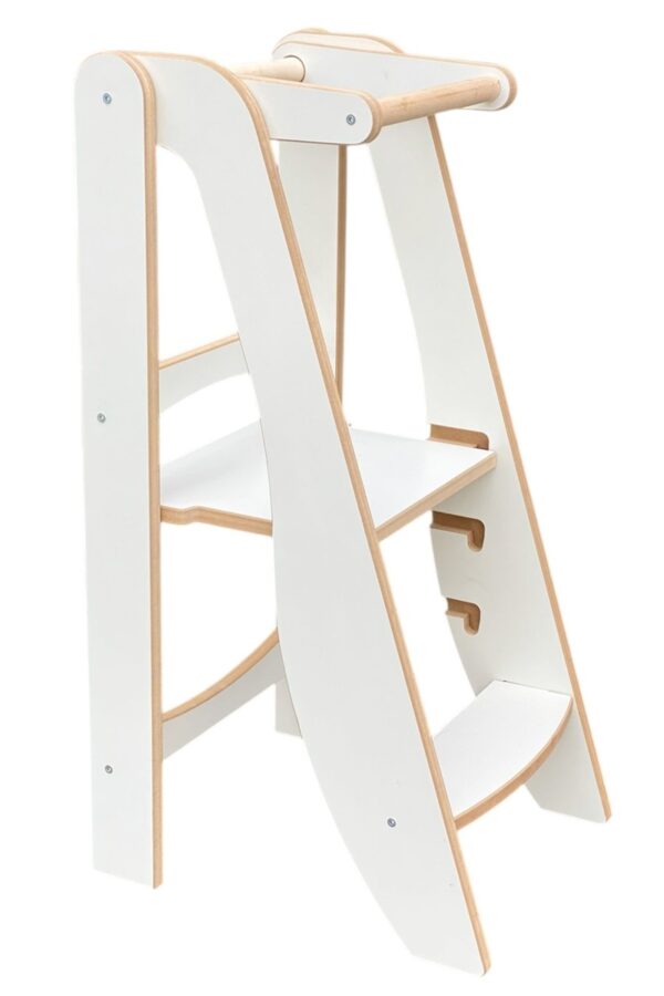 Fold Step | Składany Kitchen Helper Montessori | Pomocnik kuchenny dla dzieci - obrazek 4