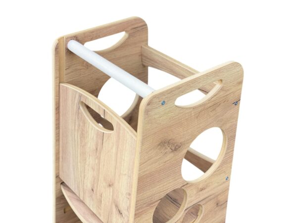 Bubble Step Wood Style | Pomocnik Kuchenny Montessori | Bezpieczny | Kitchen Helper - obrazek 2