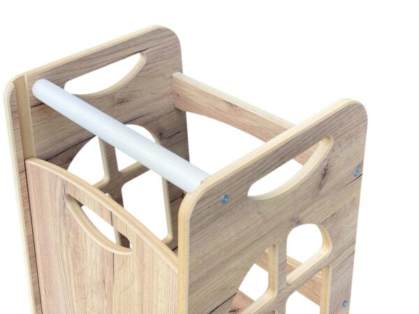 Tower Step Wood Style | Pomocnik Kuchenny Montessori | Bezpieczny | Kitchen Helper - obrazek 5
